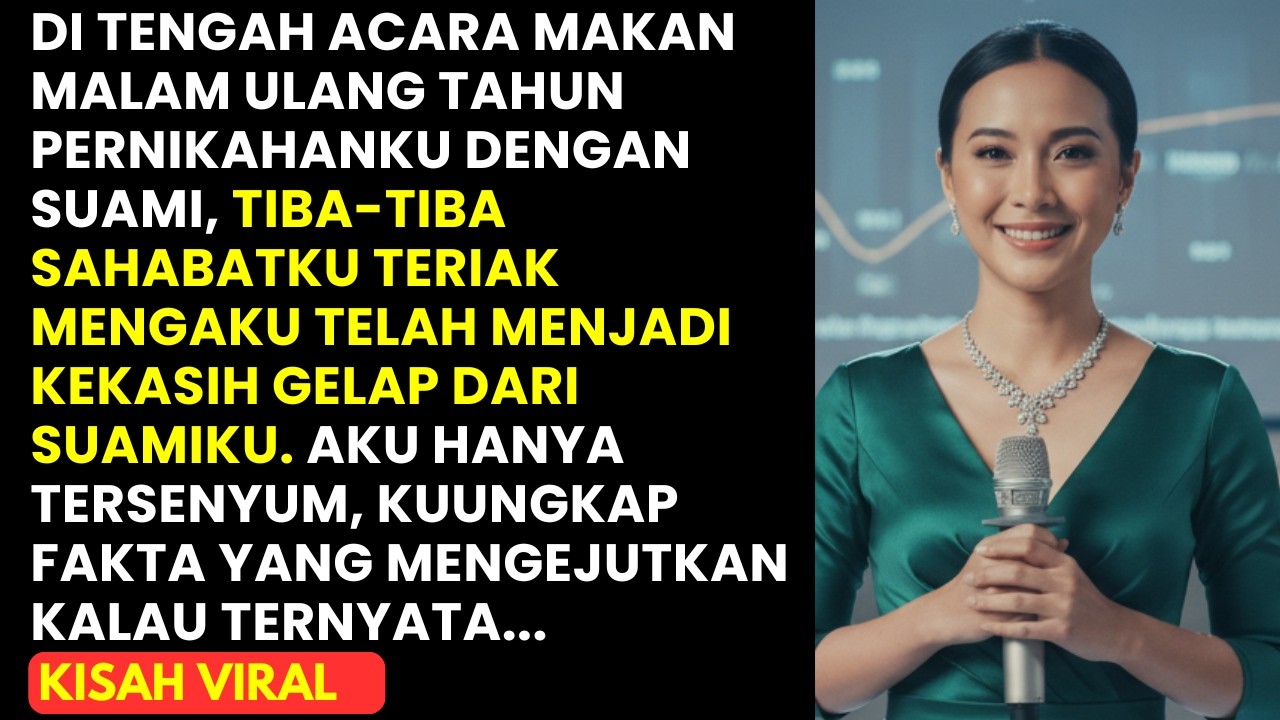 MAKAN MALAM ANNIVERSARY JADI BENCANA, SAHABATKU MENGAKU JADI KEKASIH GELAP SUAMI TAPI TERNYATA...