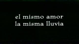 Cierre Vhs El Mismo Amor La Misma Lluvia 2000 Argentina