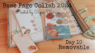 Base Page Junk Journal Collab Series / Day 10 / Removable