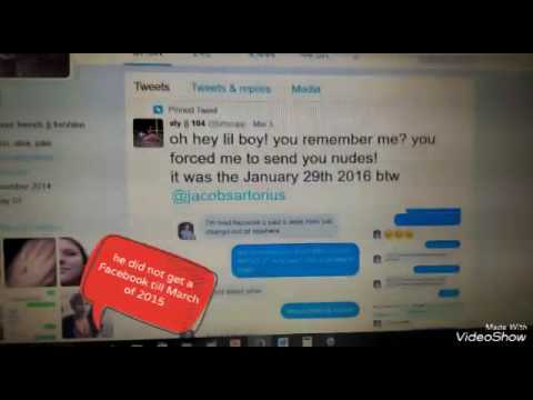 Proof that Jacob Sartorius did not ask a fan for Nudes - YouTube