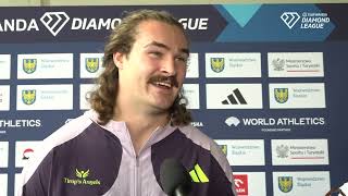 Canadian Ethan Katzberg Pleased with 83m Hammer Throw at Silesia Diamond League [Interview]