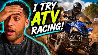 I Try ATV Racing For The First Time!