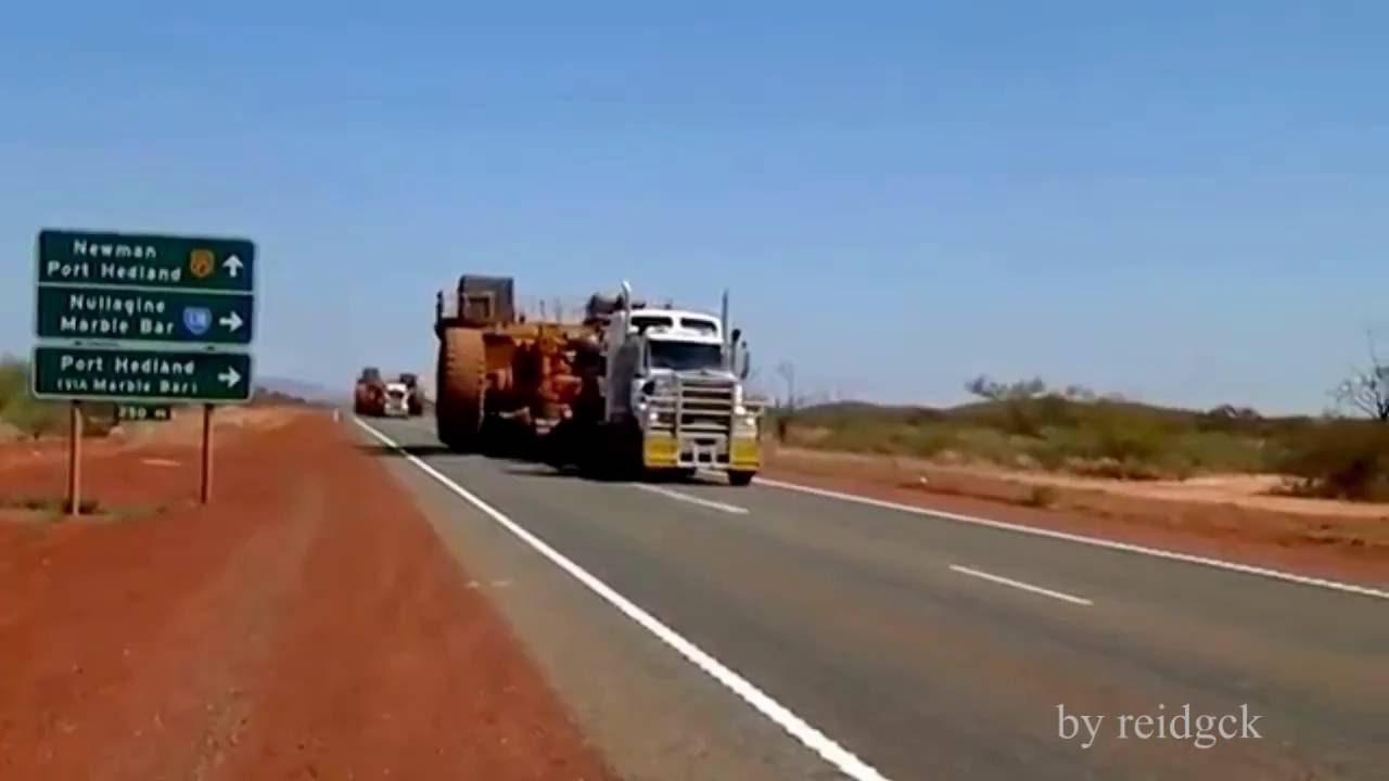 Trucks with Big Loads North Western Australia YouTube Trucks with Big Loads North Western Australia YouTube