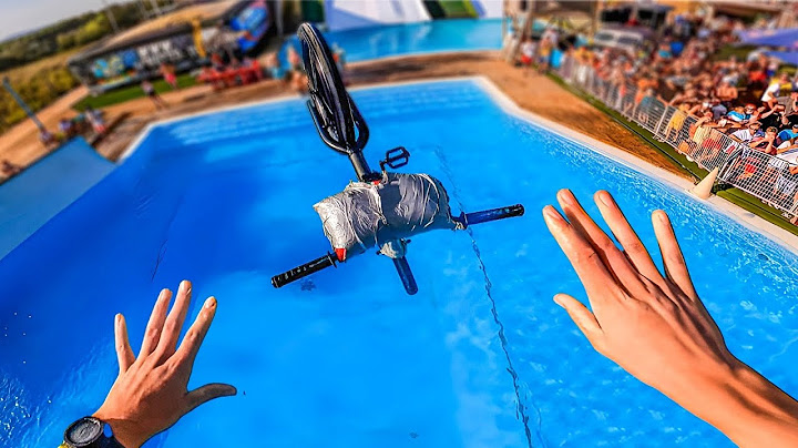 Je participe à une compétition de WaterJump !
