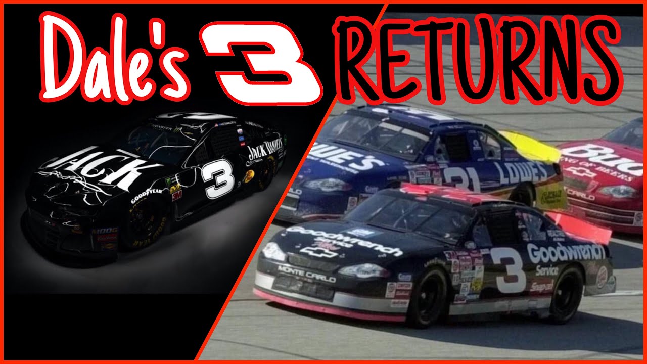 Dale Earnhardt’s final win car to return to the track and Jack Daniel’s