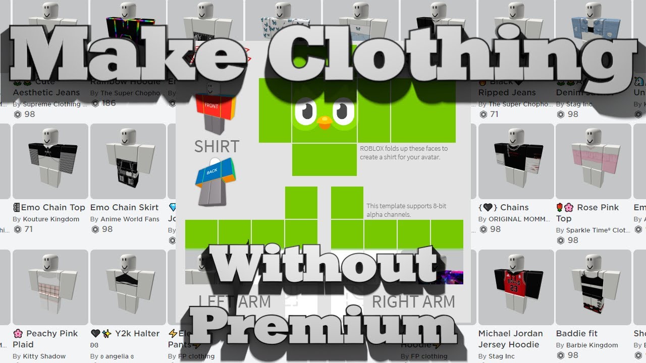 Recreate any 10 roblox shirt or pants template for you by Theofficialtagm