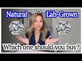 Should you buy a Lab Grown Diamond? | 2ct Lab Grown vs Natural Diamond Comparison | Ultimate Guide