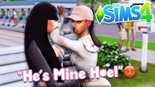 We Fought His Baby Momma?// Single Teen Mom Life Ep. 10 — Sims 4 LP