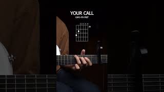 Secondhand Serenade - Your Call | Easy Guitar Chord Tutorial