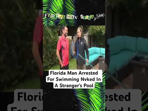 Florida Man Arrested For Swimming Nvked In A Stranger’s Pool