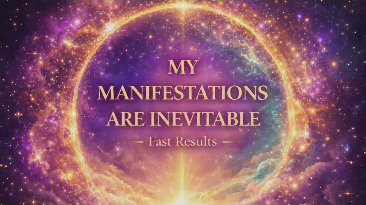 MY MANIFESTATIONS ARE INEVITABLE | Fast Results & Quantum Alignment Subliminal