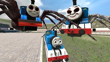 Building a Thomas Train Chased By  Thomas Train  Army in Garry