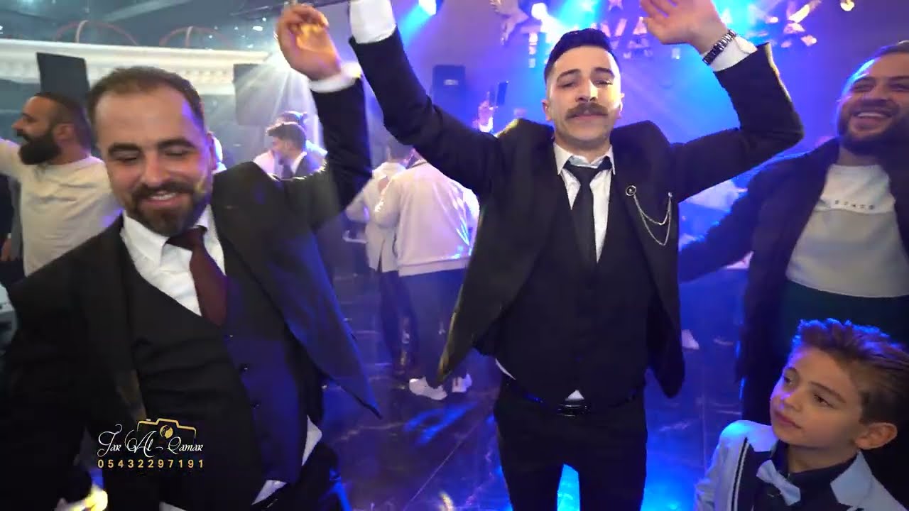 أفراح آل عجاج حفل زفاف العريس محمد عجاج أبو فياض أحيا الحفل الفنان محمد لبابيدي ج3