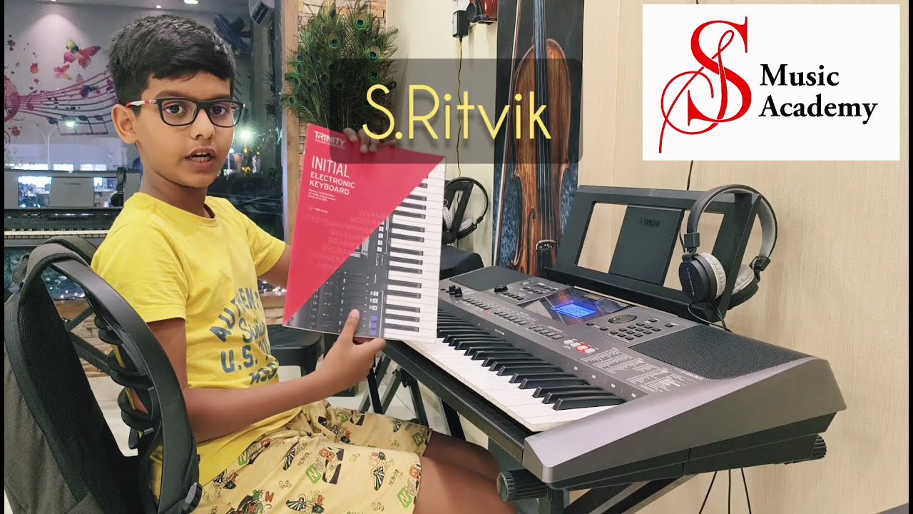 TRINITY | Initial Grade | Electronic Keyboard 🎹 | S.Ritvik | SS Music Academy | 2025