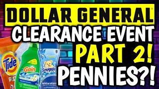 🤑PENNIES \& PART 2!!🤑HIDDEN CLEARANCE!🤑DOLLAR GENERAL CLEARANCE EVENT DEALS \& COUPONS🤑JUNE 2024🤑