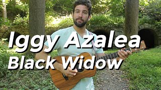 Video thumbnail of "Iggy Azalea - Black Widow (Guitar Tutorial) by Shawn Parrotte"