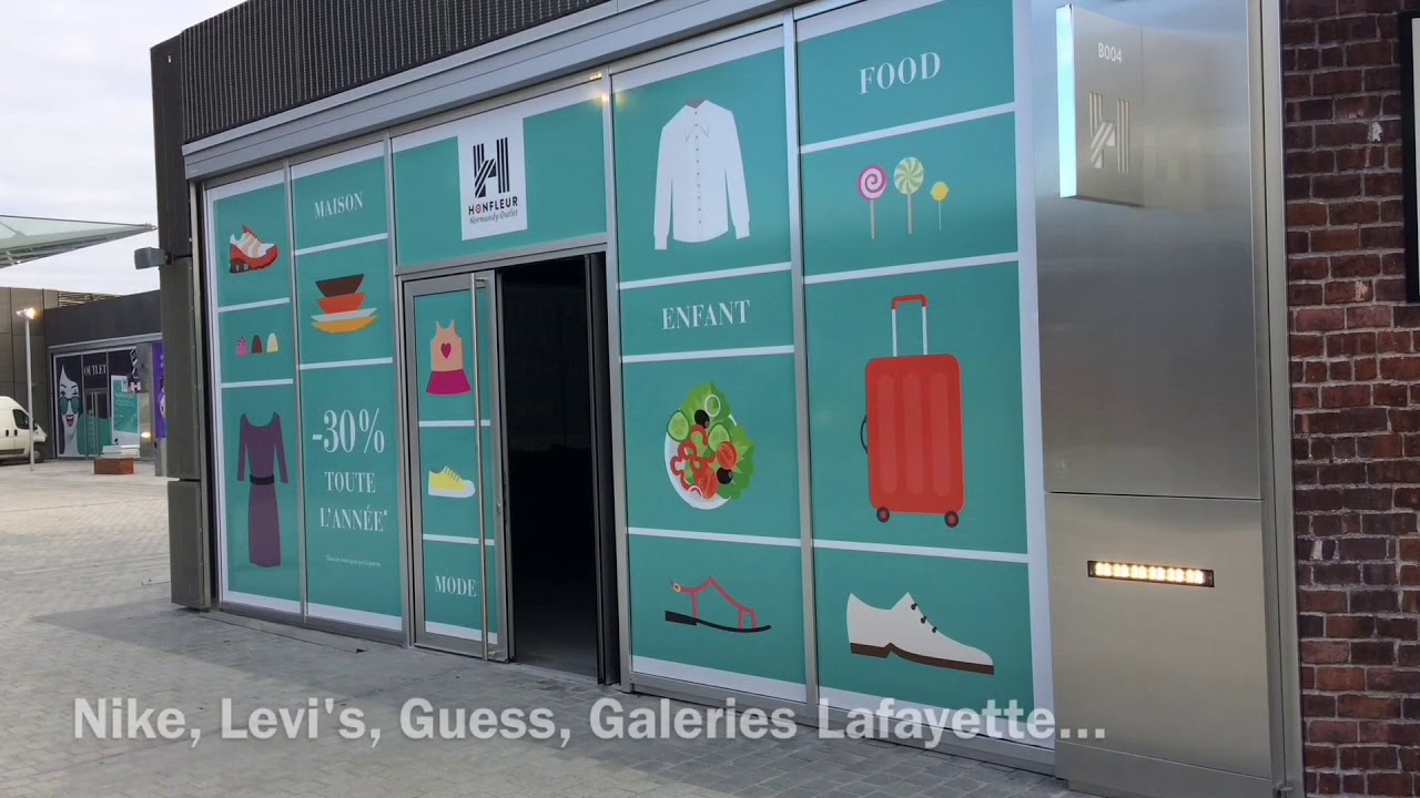 Honfleur Normandy Outlet, village des marques YouTube