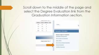 Full Degree Evaluation Tutorial Update