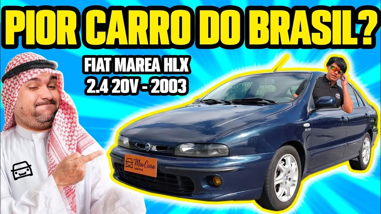 O PIOR CARRO do BRASIL? FIAT MAREA! (Avaliação Ft. @Podcast Perda Total )