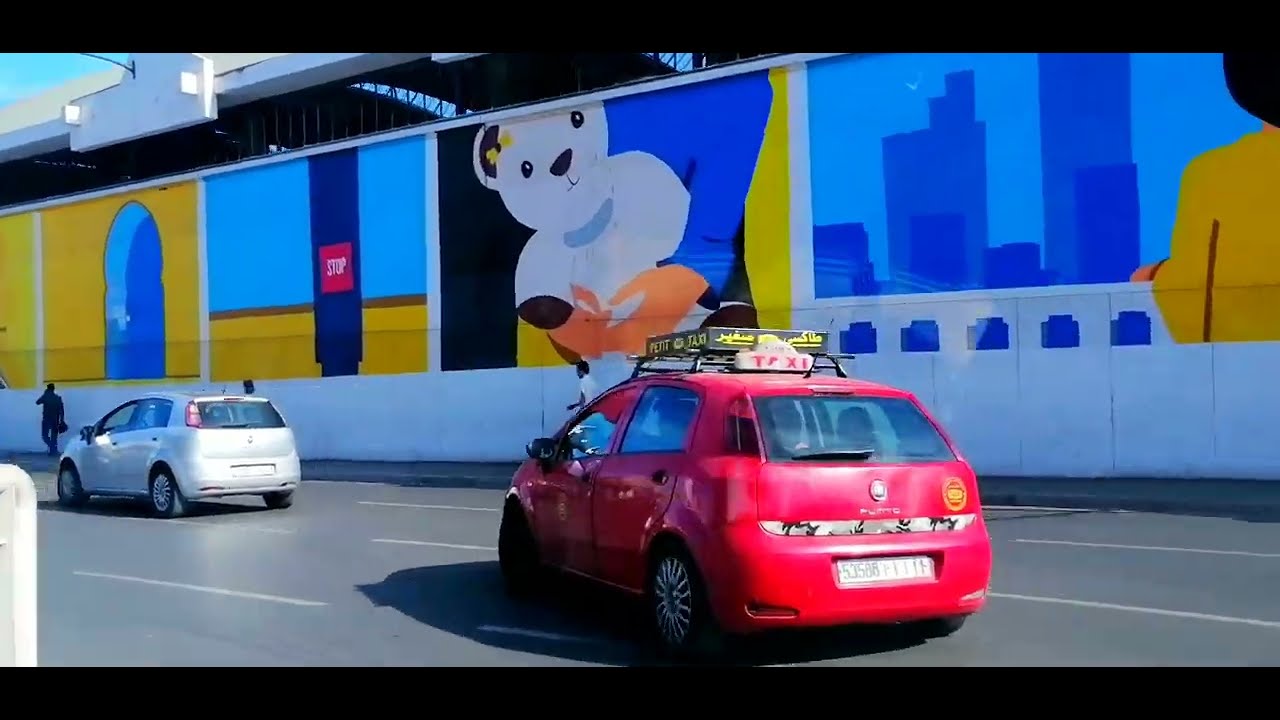 جولة على شارع إبراهيم الروداني الدار البيضاء Boulevard Brahim Roudani