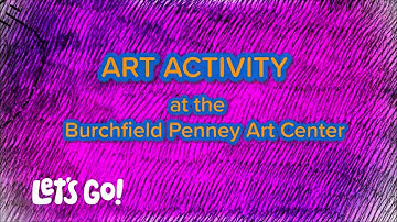 Museum Educator Leads Collage Activity Based on Charles Burchfield