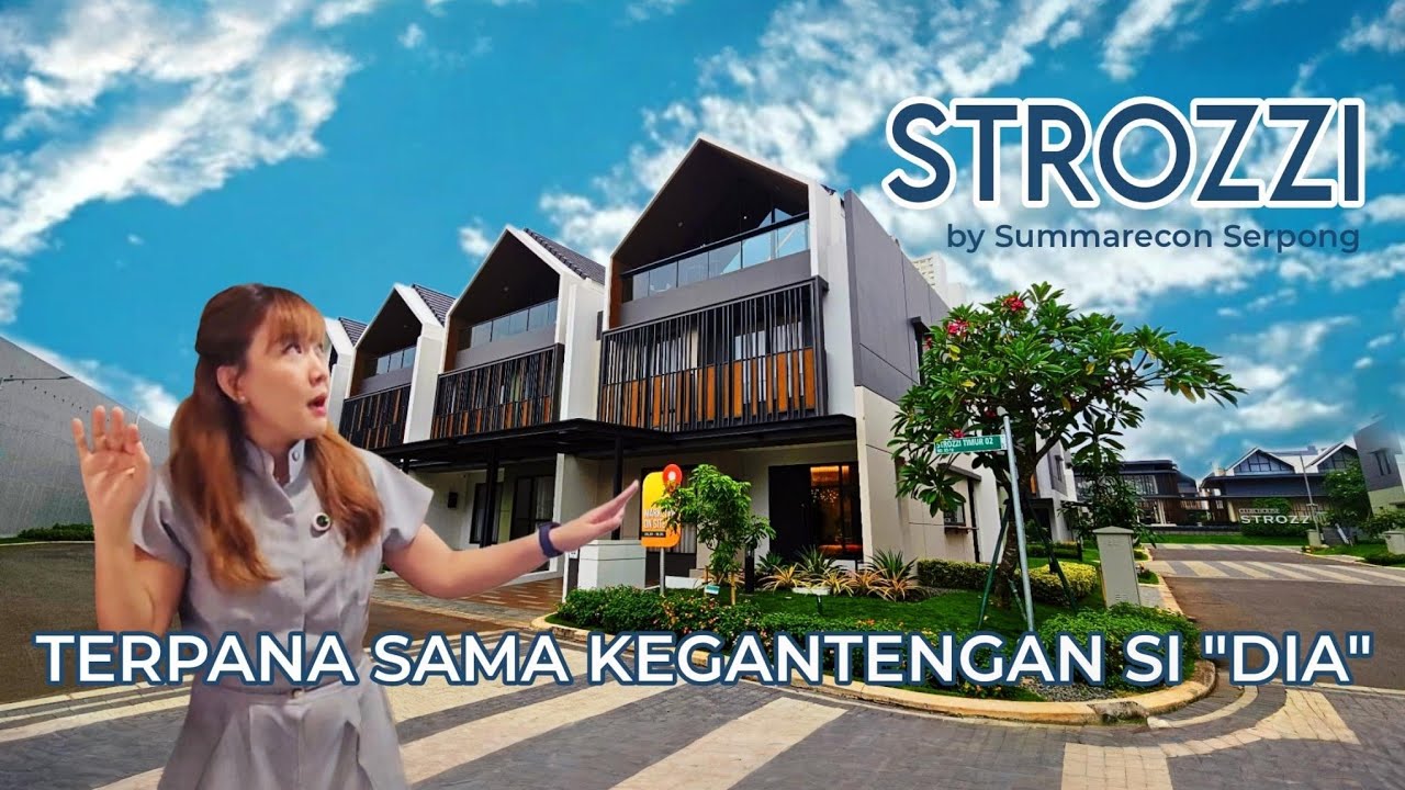 STROZZI HOOK summarecon serpong tipe 8x12 : RUMAH ATTIC ROOM TERGANTENG di TANGSEL READY STOCK