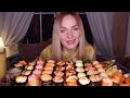 MUKBANG | Запеченные РОЛЛЫ/СУШИ | SUSHI/ROLLS | не ASMR