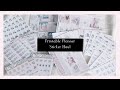 Printable Sticker Haul | Paper Crown Planner, Print Petticoat Bandit, Teddy Plans Co, Mochi Kichi