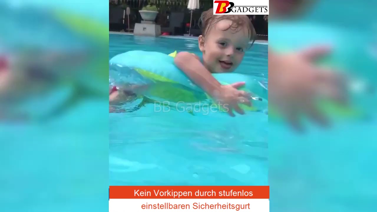 Baby Floating Ring Ideale Schwimmlage Im Wasser YouTube