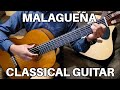 Malagueña ‐ classical guitar modified by Fredd Emmanuel (arr. Michael Lucarelli)