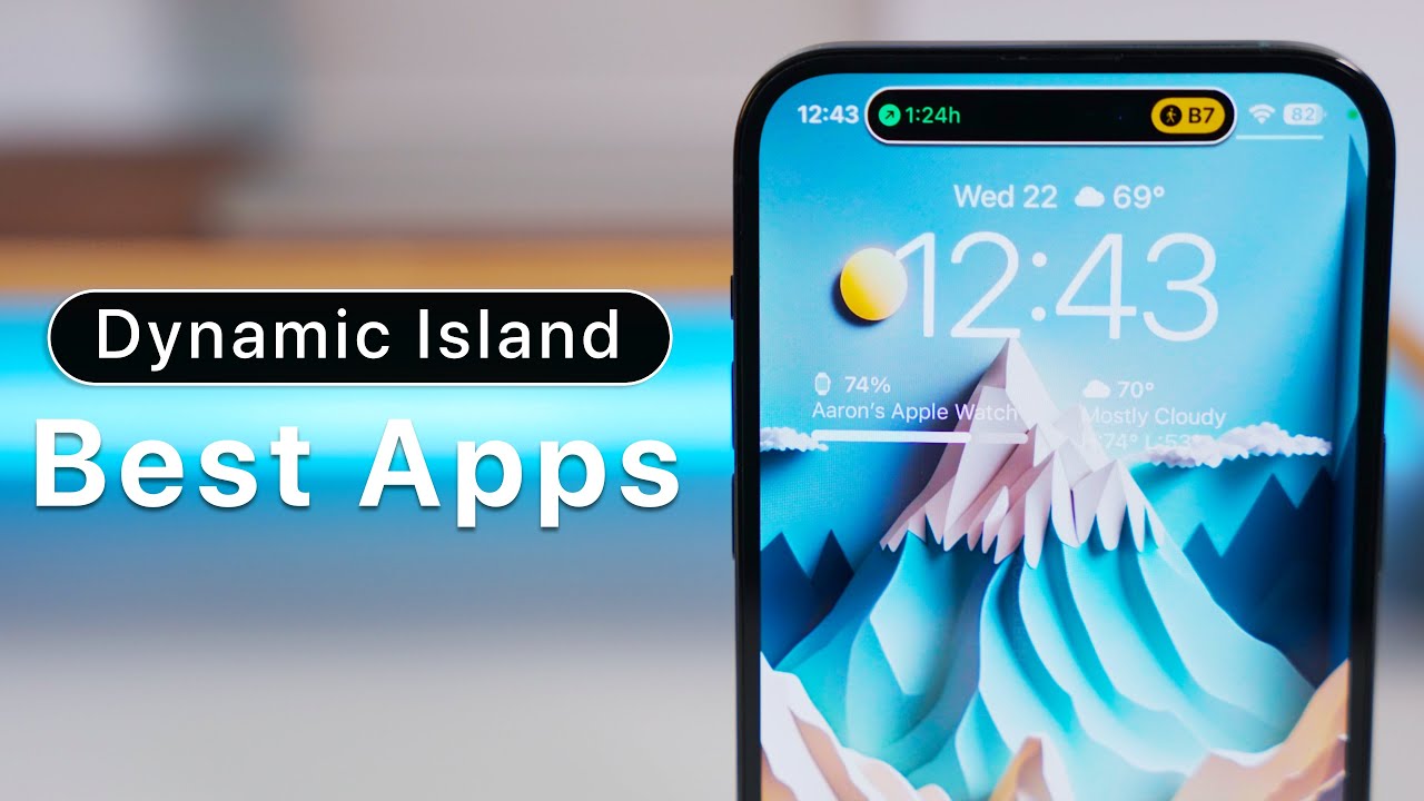 Dynamic Island Top 5 Apps for iPhone 14 Pro Max YouTube