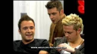 Westlife - Interview, In The Studio, ITV2 20.02.2004