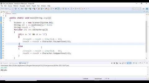 Toggle Case of a String | Java String Program | Beginner Tutorial
