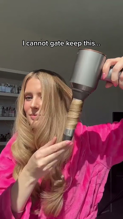 How to get Dyson Airwrap curls for less!? Testing a curling iron attachment for the blow dryer