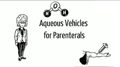 Aqueous Vehicles for Parenterals