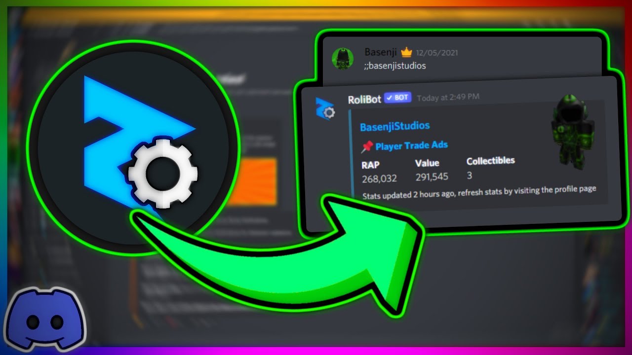 How To Setup And Invite Rolimons Roblox Trading Analytics Bots To Your  Discord Server 