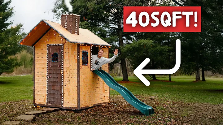 I Built A Life-Size Gingerbread House