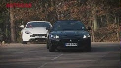 Aston Martin V8 Vantage vs Jaguar XKR-S - autocar.co.uk  - Durasi: 6:05. 