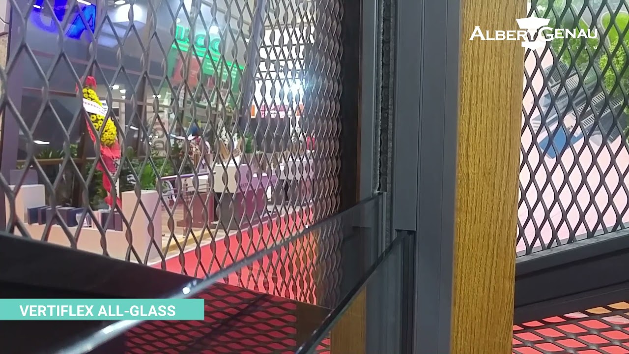 Frameless Guillotine Automatic Glazing System - Vertiflex All Glass