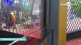 Frameless Guillotine Automatic Glazing System - Vertiflex All Glass