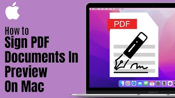 How To Sign PDF Documents In Preview On Your Mac