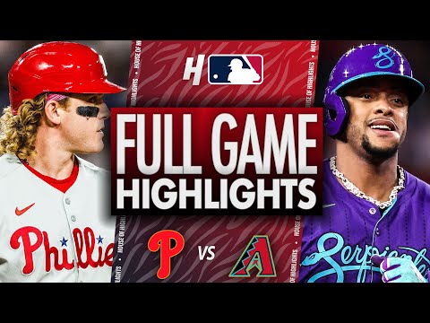 フィラデルフィア・フィリーズ vs アリゾナ・ダイヤモンドバックス - フルゲームハイライト | 2025年9月19日 MLBシーズン