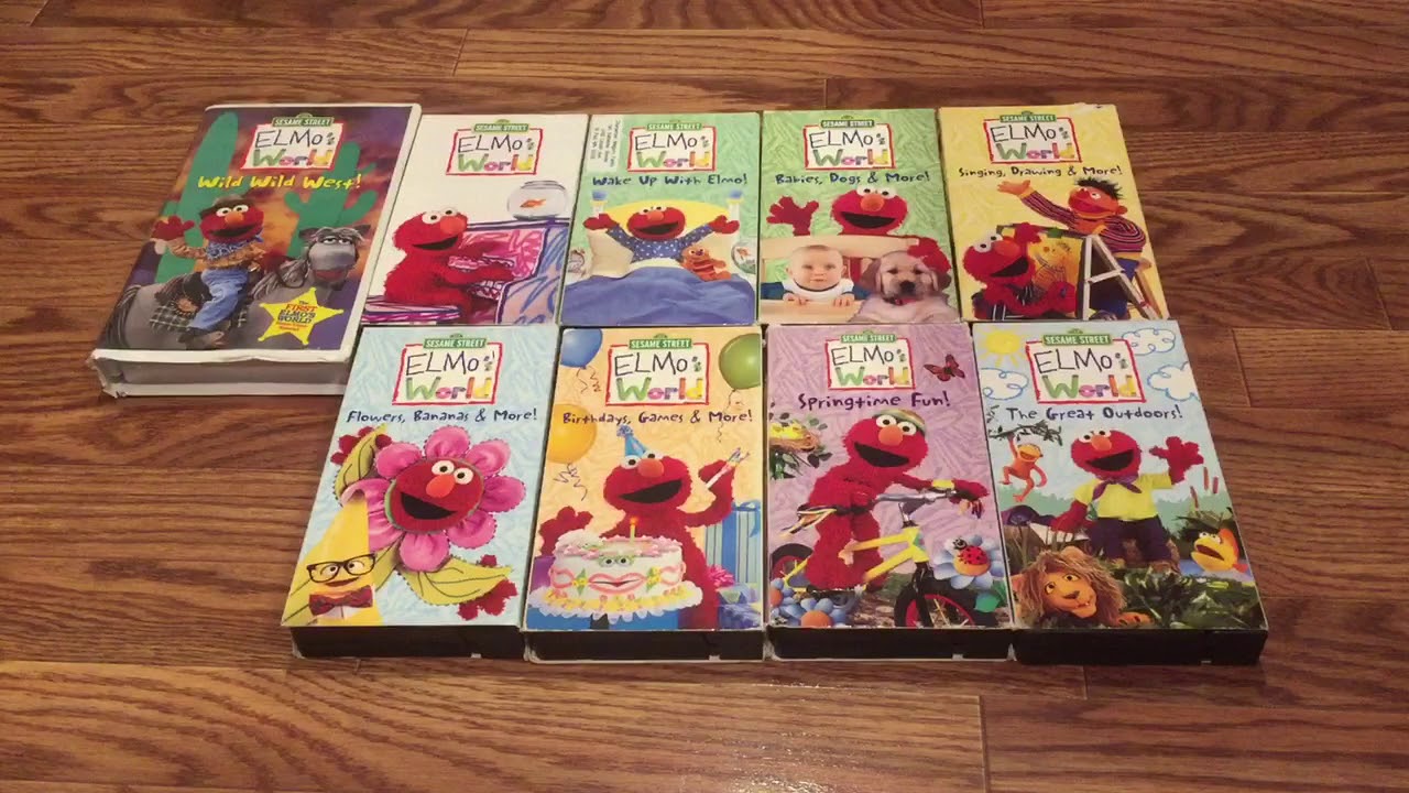 Closing to Elmo's World Birthdays Games and More 2001 VHS ...