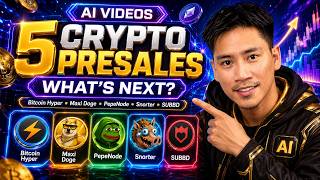 5 Crypto Presales  With an AI Video Generator: Bitcoin Hyper, Maxi Doge, PepeNode, Snorter & SUBBD