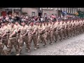 3 Rifles & 1 Scots marching down Royal Mile.mpg