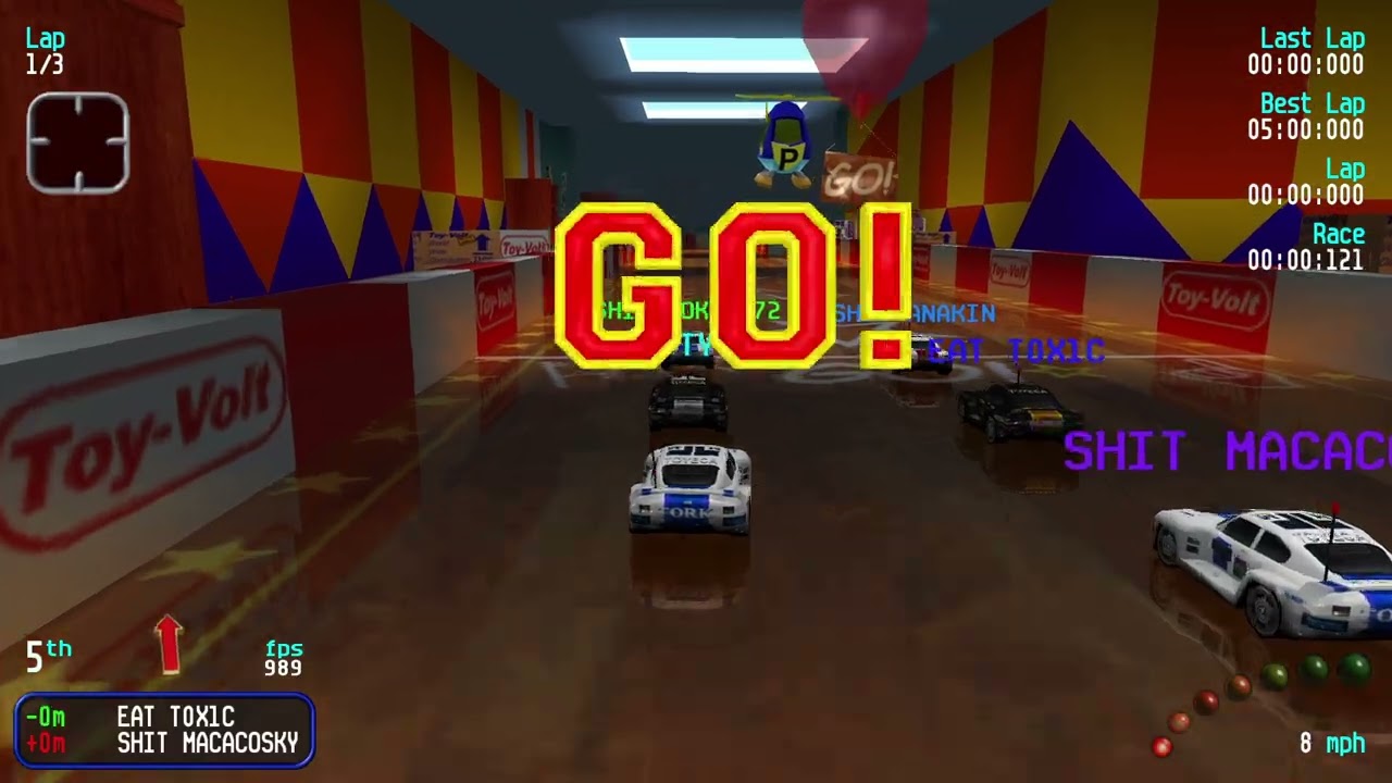 Re-Volt Multiplayer (RVGL) -Team Race 5v5 (Round 1) 6/2/2026