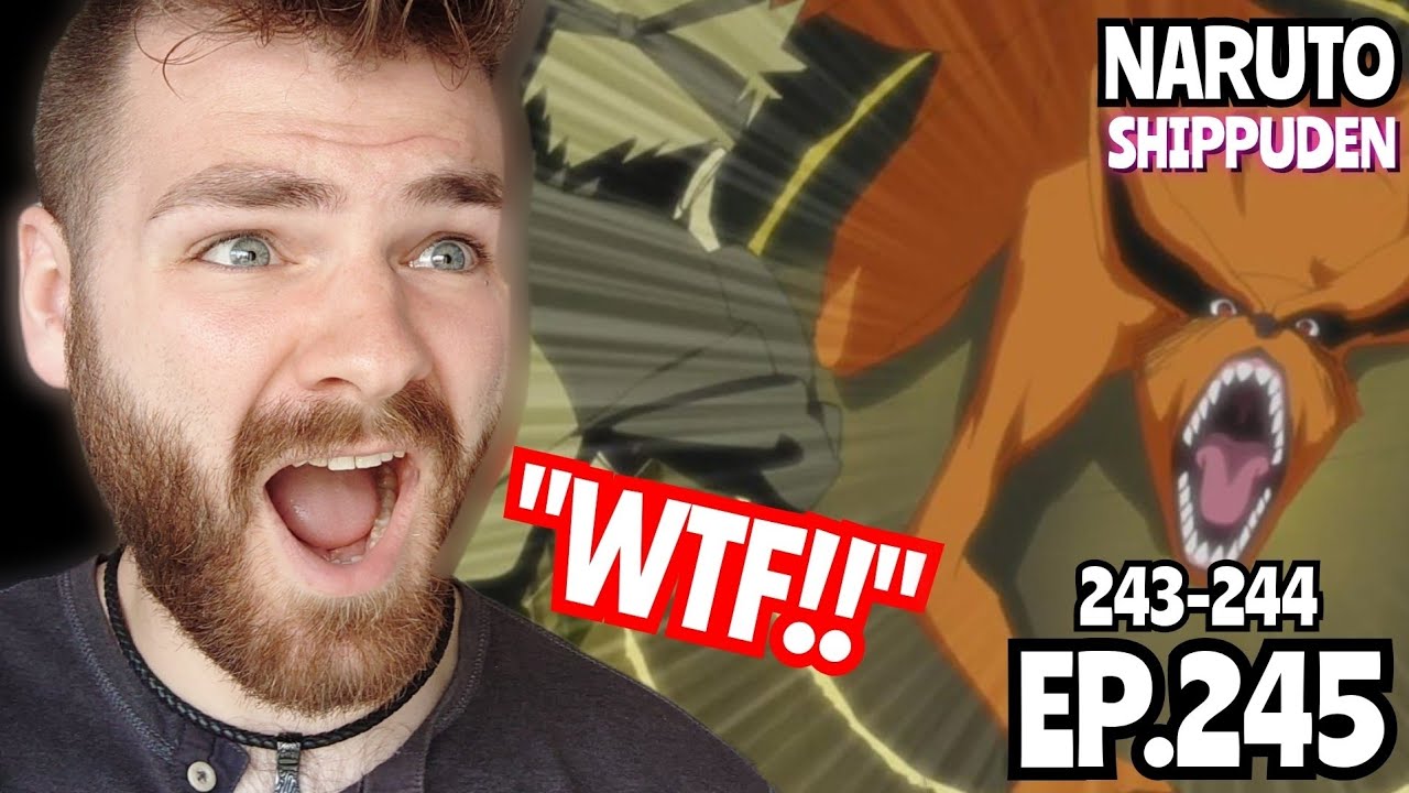 NARUTO vs. NINE TAILS FOX!!!! | NARUTO SHIPPUDEN - EPISODES 243-245 | REACTION