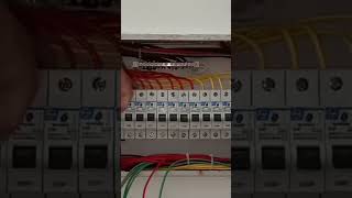 16 WAY MCB BOX CONNECTION II AC Circuit NORMAL LOAD POWER LOAD Circuit MCB CONNECTION #mcbox #elect