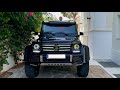 One of only 500 Mercedes G500 Brabus 4x4 Squared ever made! - A Kids Perspective