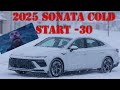 2025 Sonata FWD Cold Start 30 